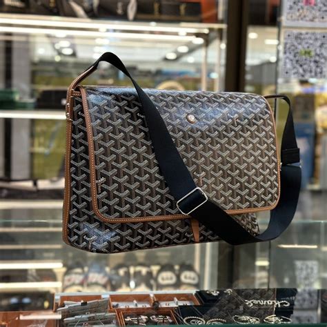 grey goyard messenger bag|goyard capetien mm messenger bag.